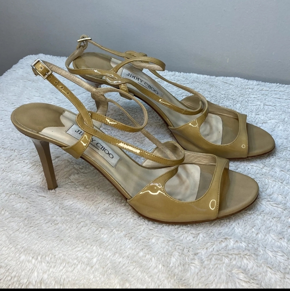 Jimmy Choo Paxton cross strap sandals